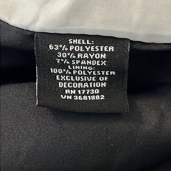 Victoria Beckham for Target Black and White Mod Shift Tulip Appliqué Dress - Picture 14 of 15